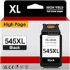 ZENOINK PG-545 XL Cartucce di ricambio per la stampante Canon Cartucce 545 nero per Canon Pixma TS3355 MX495 TR4550 TR4551 TS3350 MG2400 MG2500 MG2555 MG2555s MG3050 (545XL Nero)