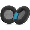 YunYiYi 1 paio di cuscinetti auricolari di ricambio in schiuma per cuscinetti di ricambio cuffie compatibili con Beyerdynamic DT770 Pro DT 770-PROs DT770pros (nero-velour)