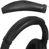 Adhiper Copri Archetto per Cuffie Anker Soundcore Q45, Q30, Q35, Q20, Q10, Copri Archetto in Pelle Proteica con Cerniera, Compatibile con Sony WH-1000XM4, WH-1000XM3, WH-XB910N, WH-XB900N-Nero