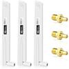 diymore Antenna 5G LTE a forma di pagaia 4G/5G ad alto guadagno SMA maschio amplificatore di segnale pin interno 600-6000MHz adatto per router/gateway IoT/dispositivi domestici intelligenti, nero