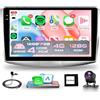 Rimoody 4G+128G Wireless Carplay Android Autoradio per VW Magotan/CC Passat B7/B6 2010-2015 10 Pollici Incell Écran Autoradio con Android Auto GPS Navi WiFi Bluetooth FM/RDS EQ/USB/SWC Telecamera Posteriore