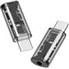 Seminer Adattatore da USB C a audio da 3,5 mm (confezione da 2), da USB tipo C a AUX femmina, adattatore per cuffie DAC-USB C, per iPhone serie 15, iPad Pro, Galaxy