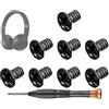 SOULWIT 8Pcs Archetto Viti di Ricambio per Beats Solo 2 & Solo 3 & Solo 4 Wireless On-Ear Cuffie - Nero