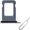 Cemobile Supporto per slot per scheda SIM di ricambio per iPhone 13 Pro / 13 Pro Max (versione singola SIM) con anello di tenuta in gomma impermeabile (blu sierra)