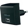 Trust Caricabatteria da Muro USB, 12W, Nero