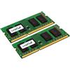 Abato Crucial CT2KIT102464BF160B - Kit da 16 GB (2 X 8 GB) DDR3L 1600 MHz (PC3L-12800) SODIMM 204-Pin | Memoria per notebook | Bassa tensione 1,35 V | CT2KIT102464BF160B