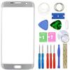 MovTEK Schermo Vetro di Ricambio Originale per Samsung Galaxy S7 Edge SM-G935F G935FD 5.5 Display Sostituzione con Kit Attrezzi - Argento