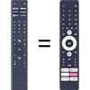 GOUYESHO Telecomando di ricambio per Cecotec A A3 Series ALH30032 ALH00032N Smart TV