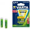 Varta Professional - Batterie al Ni-Mh, Micro AAA, 1,2 V, 1.000 mAh, confezione da 2