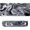 HJYIMYI Tappetino per Mouse Grande, 800 x 300 x 2mm Tappetino Mouse XXL Gaming Impermeabile con Bordi Cuciti, Fluid Art, Mousepad Gaming Base Antiscivolo in Gomma per Tavolo, Computer Desktop, PC