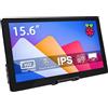 HAMTYSAN 1920X1080 15.6 Pollice FHD Touchscreen Monitor per Raspberry Pi, IPS Display con Doppio Altoparlante per Raspberry Pi 5/4/3/2/Win11/10/8/7 Jetson Nano