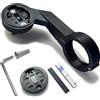 GEARMAX 1 Pezzi GPS Supporto Manubrio,Supporto per Manubrio da Bicicletta Supporto Supporto Manubrio Bici Frontale con Supporto Inferiore per Tutti i Cycling Computer