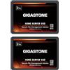 GIGASTONE Server SSD 2TB (Set di 2) NAS SSD Cache 24 ore su 24, 7 giorni su 7 TLC ad alta resistenza Business Secure Personal Cloud Creativo Professionale Rete Legata Archiviazione Raid 2,5 SATA Hard