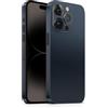 TF Skins Skin adatta per iPhone 13 Pro Max Skin/pellicola protettiva per il retro e i lati con protezione per fotocamera da graffi (Dark Navy)