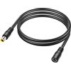 PNGKNYOCN DC 8mm a DC 5.5x2.1mm cavo di estensione, 14AWG DC 7909 maschio a DC 5.5x2.1 cavo adattatore femmina per generatore solare portatile della centrale elettrica e pannello solare (1M / 3FT)