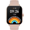 AIWR Peps 1S Orologio intelligente, 1,96" HD AMOLED GPS Smartwatch Facce da orologio AI, Assistente ChatGPT, Chiamata Bluetooth, Salute sonno Monitor, 5ATM impermeabile, per Android iOS (Oro rosa)