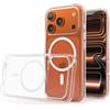 CoverStyle® - UltraFlex PRO® - per iPhone 17 Pro Max (6.9") - Cover Compatibile con Ricarica MagSafe in TPU+PC - Trasparente