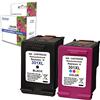 Ellenne KIT 2 CARTUCCE COMPATIBILI PER HP 301 XL NERO+COLORE STAMPANTE DESKJET 1050 2050