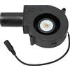 ciciglow Ventilatore Senza Spazzole 12V DC 2.85A 3700 RPM Flusso Centrifugo Ad Alta velocità per Ventilazione di Raffreddamento Fai-da-Te (Spina Europea 100‑240 V)