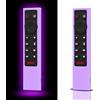 GOUYESHO Custodia protettiva in silicone per telecomando NVIDIA TV Glow in The Dark, cover remota per NVIDIA Shield Android TV Pro/4K HDR Smart TV (viola acceso) - 【 Confezione da 2 pezzi)