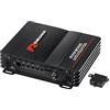 Renegade 1 amplificatore RENEGADE RXA800D RXA 800 D monofonico classe d 1 canale 400 watt rms stabile a 1 ohm 800 watt max bass boost spl auto nero, 1 pezzo