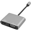 Alnicov USB tipo C a HDMI VGA 2k 4K? Adattatore tipo C Hub? USB3.1 Lega di alluminio + guscio in ABS