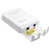 TIENFOKOTA Protezione da sovratensioni Ethernet Gigabit PoE per esterni IEEE802.3Af/At/Bt 1000Mbps,Protezione contro i fulmini 5KA IP65 (Alimentatore di rete 2 in 1)