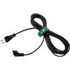 HangTon Cavo di alimentazione europeo, spina europea CEE7/16 a IEC320 C7, ad angolo retto per laptop, PS4, LED, lampada TV, altoparlante, monitor, stampante, elettrodomestici, 9,84 m