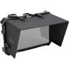 Nitze Cage per Atomos Shogun/Shogun Ultra/Shogun Connect Monitor, Gabbia con Piastra di Montaggio e Parasole - JT-A03C