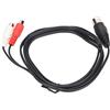 Goshyda Cavo Adattatore da 8 Pin DIN a 2, Cavo da 8 Pin Maschio a 2 Femmina per Apparecchiature per Strumenti 4,9 Piedi