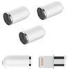 WASRUYI per Apple Pencil Tappo Sostitutivo (4Pack) per iPad Generazione Penna Adattatore per Apple Pencil 1st Pen Matita Accessori Connettore Pennino di Prima Generation Penna per iPad Sostitutivo Cover