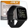 REY Pack 6X Pellicola salvaschermo per Fitbit Versa 2, qualità Premium