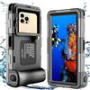 ZLiME Custodia Impermeabile Smartphone IPX8 Porta Custodia Cellulare Impermeabile Universale Custodia Subacquea Sacchetto per iPhone 17 Pro 17 Air 16e 14 15 16 Pro 14 15 16 17 Pro Max Samsung S25 S24 Ultra