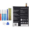 Vvsialeek BL-T28 Batteria di ricambio compatibile per LG Q8 H970 LGM-X800L LM-Q815S LM-Q815K LM-Q815L con kit di attrezzi 0