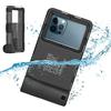 FONREST per iPhone 16e/15/14/13/12 Pro Max Plus Immersioni Custodia, Universale IP68 15m Impermeabile Cover per Tutti Telefono Cellulare da 4,7-6,9'' per All'aperto Fare surf Nuoto Snorkeling Foto Video-Nero