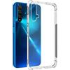 mtb more energy® Custodia Crystal Armor per Huawei Nova 5T, Honor 20 (6.26'') - Hard PC Back & Soft Silikon Bumper - Angoli rinforzati - Trasparente - TPU PC Case Cover