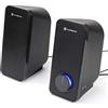 GOgroove Altoparlanti per Computer SonaVERSE UB2 Altoparlanti per PC USB con Tecnologia multimediale per Desktop e Laptop - Driver a 2 Vie per Maggiore chiarezza e Bassi