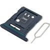 Eonpam Vassoio Carta SIM per (Oppo Reno 5G/Reno 10X Zoom) qualità Originale Porta Scheda SIM Ricambio Slot Scheda Memoria SD con Pin della Scheda SIM(Nero)
