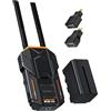 Lemorele 5G 1080P 200M HDMI Wireless Video Receiver (RX) for R100 Plus Kits only, Supports 4 RXs to 1 Transmitter (TX) Max,1 x 4400mAh Battery Included