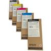 Epson T6931 T6932 T6933 T6934 T6935 (350 ml XL quantità di inchiostro) Multipack cartucce originali per SureColor SCT3000, SCT3200, SCT5000, SCT5200, SCT7000, SCT7200