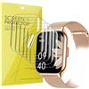 Blueshaweu 6 Pezzi Protezione Schermo per ZOSKVEE P95 2,01 Pollici Smartwatch- Senza Bolle Alta Definizione Qualità Superiore Trasparente Morbido TPU Pellicola Protettiva (6 pacchetti)