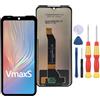 SiuVorZhi Display LCD compatibile con display LCD Doogee V Max S Touch Screen Assembly riparazione parti di ricambio con strumenti.