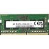 OPAX51 Memoria RAM 4GB DDR4 3200MHz PC4-3200AA non ECC Unbuffered 1.2V 1Rx16 Single Rank 260 Pin Modulo SODIMM per Computer Laptop Notebook PC ad alte prestazioni 51CH035_3200AA