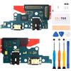 SRJTEK Dock Connector Sostituzione Per Samsung A70 Porta di Ricarica SM-A705F con Microfono/Jack Audio/Antenna