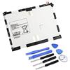 XITAIAN 3.8V 6000mAh EB-BT550ABE EB-BT550ABA Batteria di Ricambio per Samsung Galaxy Tab A 9.7 T550 T555 T555C P550 P555C P555N EB-BT550ABA AA1G511HS/7-B EB-BT550 with Tools