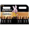 Duracell 8X Duracell AA Plus Power Boost Fino al 150% di Durata Extra (1 Blister Da 8 Batterie) 8 Pile Stilo (LR6/MN1500)