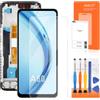 AGCUT Display LCD per Oppo A60 Display LCD per Oppo A60 CPH2631 6,4 Pollici Schermo di Ricambio Digitalizer Touch Screen Assembly con Riparazione Kit, Nero con Telaio