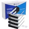 Heretom - Set di 4 Vassoio Hard Disk Tray Caddy 3,5 SAS SATA Hot-Swap 14 Generazione per dell XC640-4 XC6420-6 R340 R440 R540 R640 R740 R840 R940 R6415 R7415 R940xa