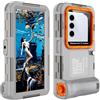 MKERED Custodia Impermeabile Smartphone IPX8 Porta custodia cellulare impermeabile 15m Subacquea compatible per Samsung S25 S24 S23 Ultra Xiaomi Huawei Oneplus Google