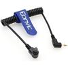 Eonvic Cavo di scatto remoto da 3 pin femmina a 2,5 mm per Canon EOS R3 R5C R5 7D 50D 40D 30D 20D 1D (da RA 2,5 mm a 3 pin femmina)